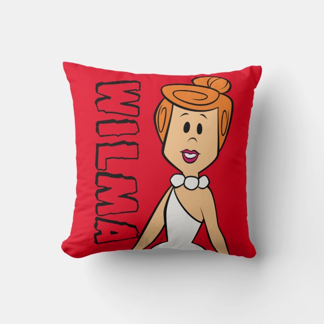 Coussin Les Pierrafeu | Wilma Flintstone (Recto)