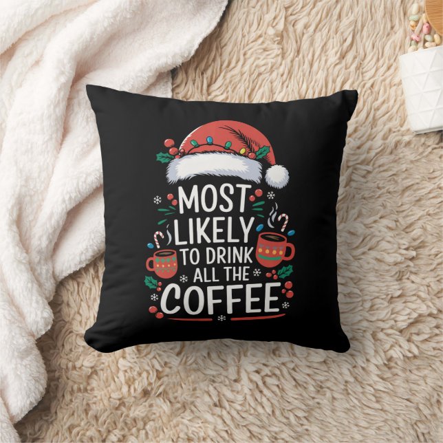 Coussin Les Plus Susceptibles De Boire Tous Les Fêtes De L (Couverture)