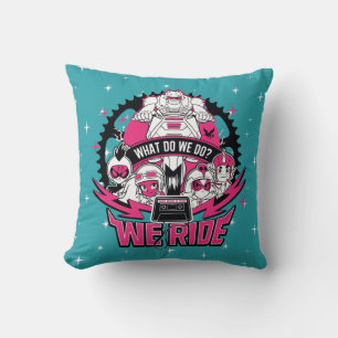 Coussin Les titans de l'adolescence vont !   "nous