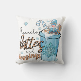Coussin Les trois choses les plus importantes en hiver