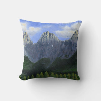 Coussin Les trois sœurs à Canmore, Alberta, Canada