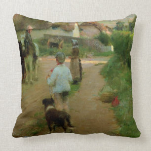 Coussin Les vagabonds, 1888 (huile sur la toile)