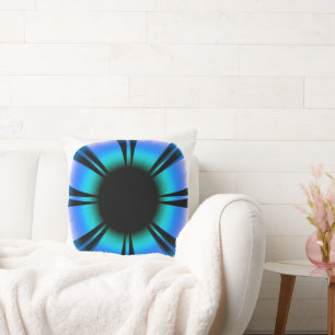 Coussin Les yeux bleus sauveront et aideront