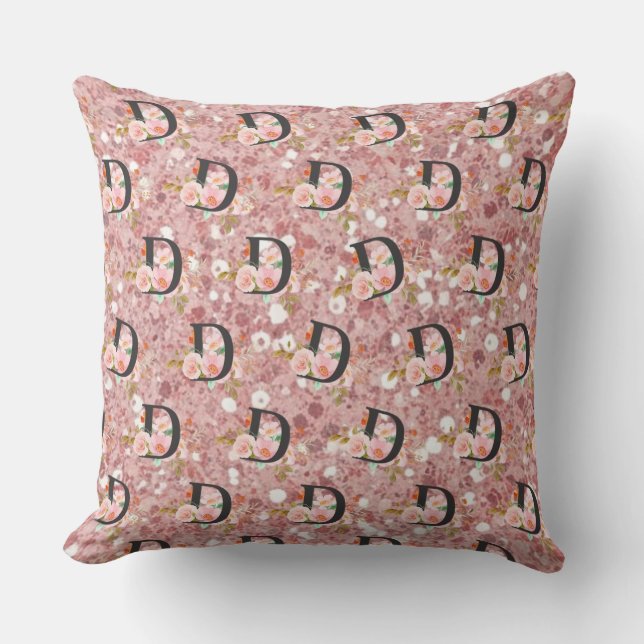 Coussin Letter D (Recto)