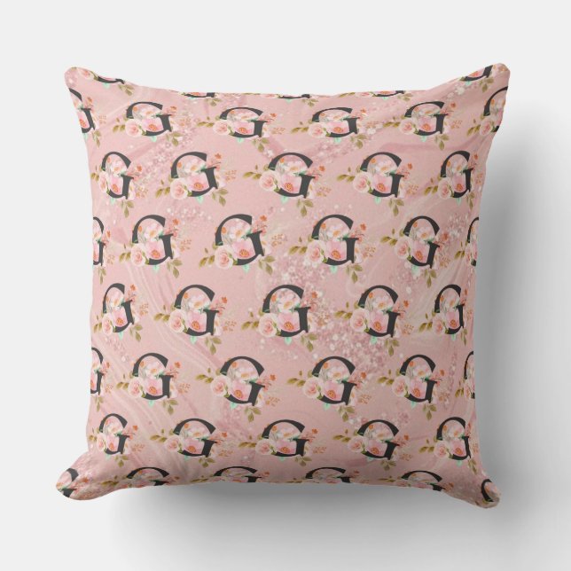 Coussin Lettre G (Recto)