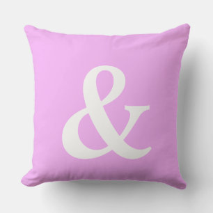 Coussin Lettre & Icône simple ART + vos couleurs & idées