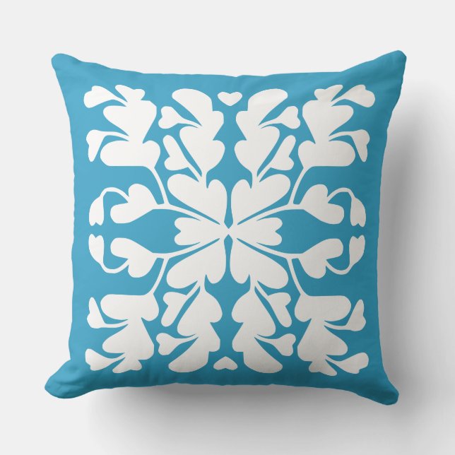 Coussin Leurre de paon (Recto)