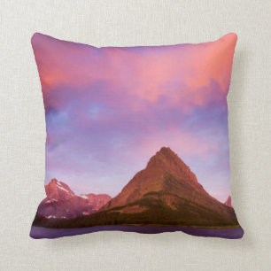 Coussin Lever de soleil au glacier