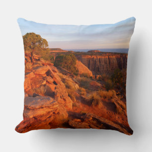 Coussin Lever de soleil sur le sentier Grand View au monum