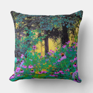 Coussin Lever du soleil du matin dans My Rubio Garden