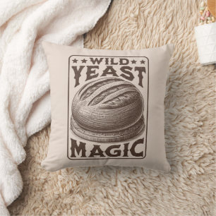 Coussin Levure sauvage Magique Pain d'Argent Pain passionn