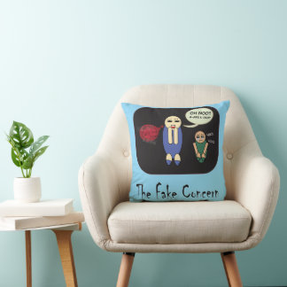 Coussin L'Excuse à Double Visage