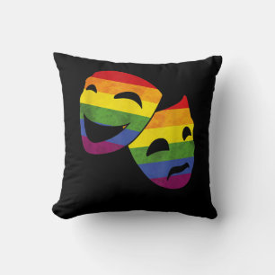 Coussin LGBT LGBTQ Queer Actor Actress Rainbow Theatrical