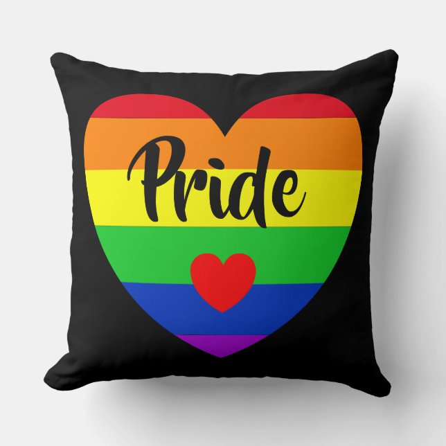 Coussin #LGBT #love #pride #gay #lesbiennes #freedom #para (Recto)