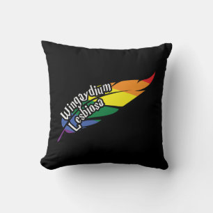 Coussin LGBTQ drôle   Jouer sur les mots   Fierté   Arc en