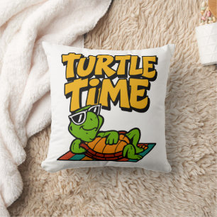 Coussin L'heure de la tortue