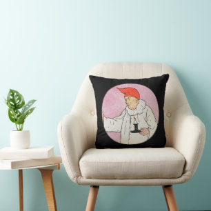 Coussin L'homme dans la lune mère oie rime de la pépinière