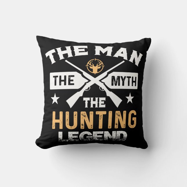 Coussin L'Homme Le Mythe La Légende De La Chasse - Cerf (Recto)
