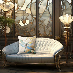 Coussin Libellule gracieuse Nouveau intemporel