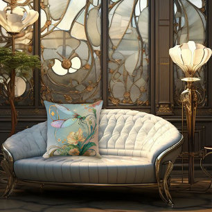Coussin Libellule gracieuse Nouveauté intemporelle