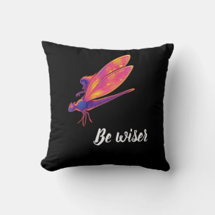 Coussin Libellule Néon – Transformation de la Nature Esthé
