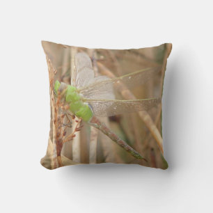 Coussin Libellule verte I1