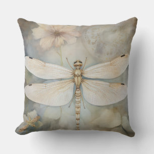 Coussin Libellule Vintage