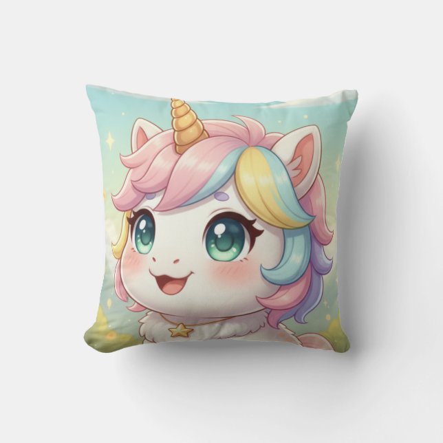 Coussin licorne 3 (Recto)