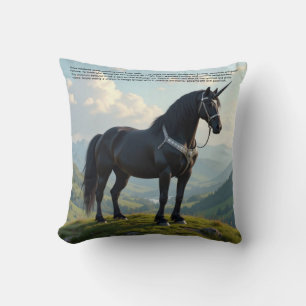 Coussin Licorne Chanceuse