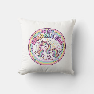 Coussin Licorne Dans Mon Ère Étincelante Impression Drôle