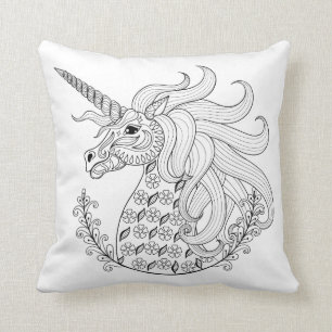 Coussin Licorne inspirée