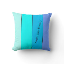 Lignes de couleur bleu néon avec nom