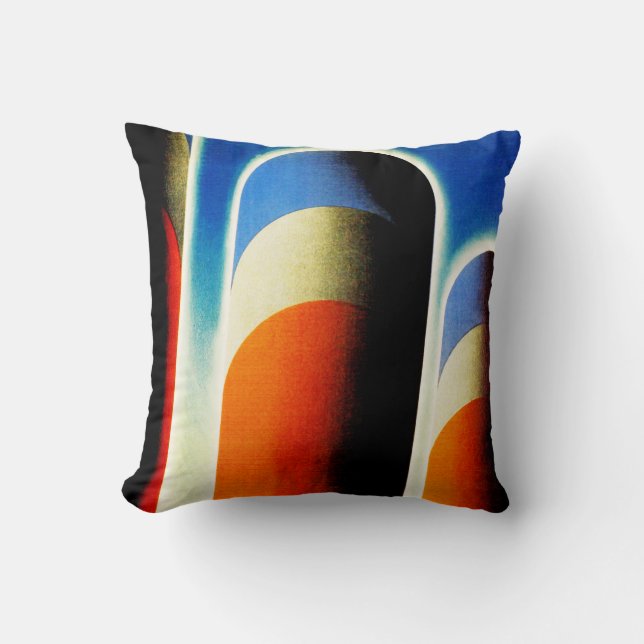 Coussin Lignes des Etats-Unis (Recto)