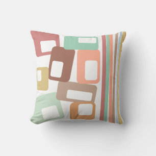 Coussin Lignes et rectangles