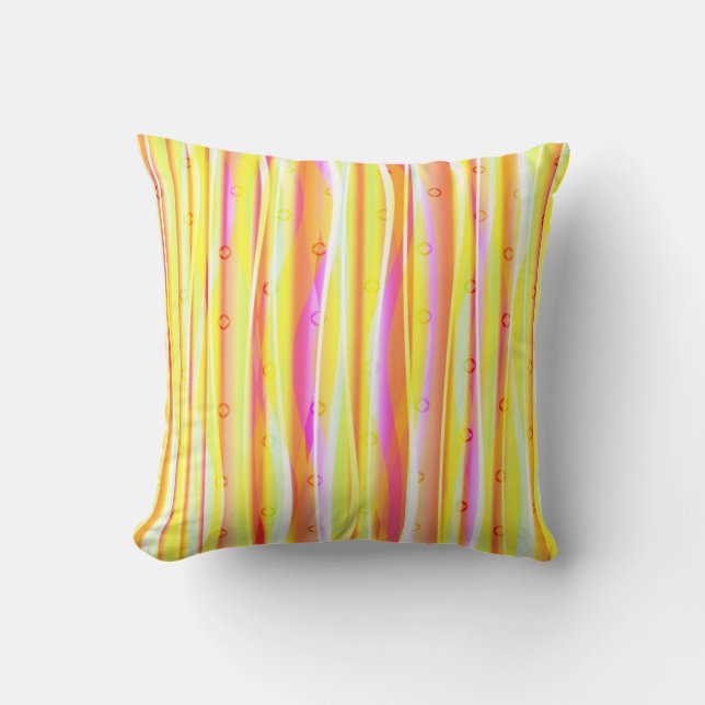 Coussin Lignes onduleuses (Recto)