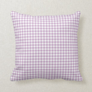Coussin Lilac En vichy