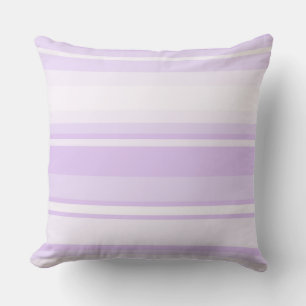 Coussin Lilac rayures