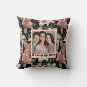 Coussin Lilies Fleur Mère Mummy Esthétique Victorienne