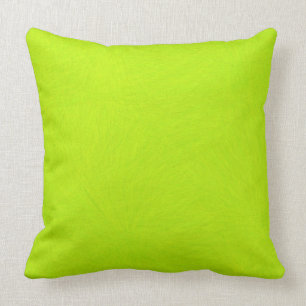 Coussin Lime vert Abstrait