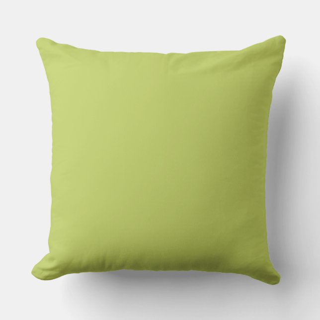 Coussin Lime vert vivant (Recto)