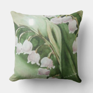 COUSSIN LIMITE DU PATIO DE FLEURS DE LA VALLÉE