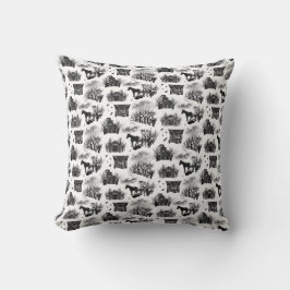 Coussin L'impression de la peste