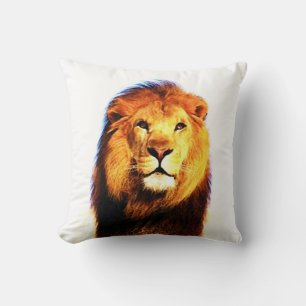 Coussin Lion American MoJo