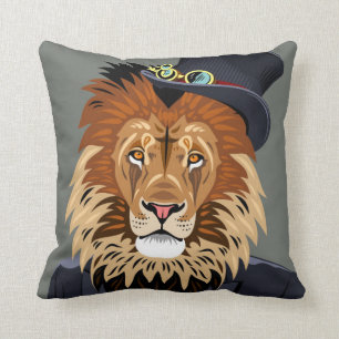 Coussin Lion chic