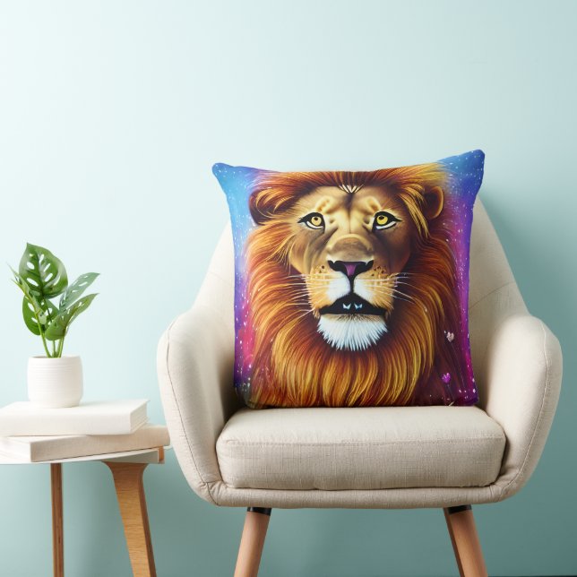 Coussin Lion puissant (Chaise)