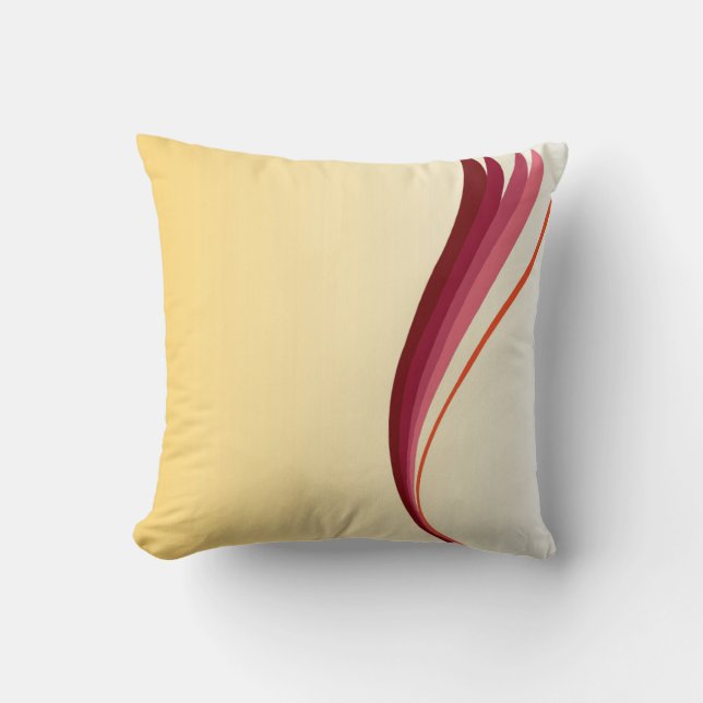 Coussin Lis de flamme (Recto)