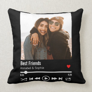 Coussin Liste de lecture photo personnalisée des meilleur