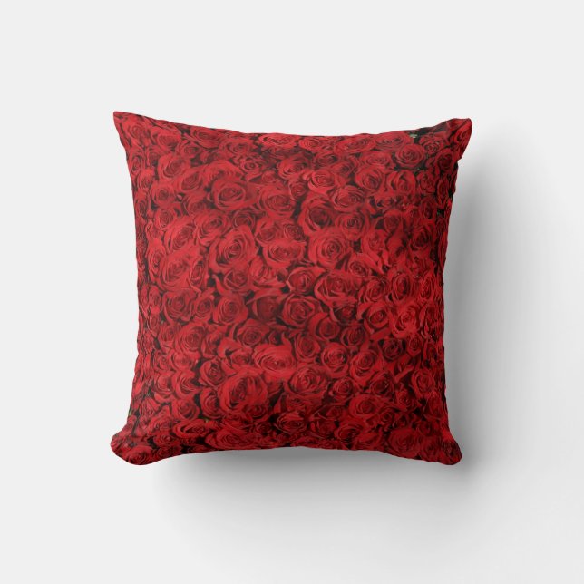 Coussin Lit Rose Design (Recto)