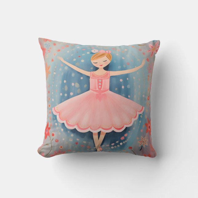 Coussin Little Ballerina (Recto)