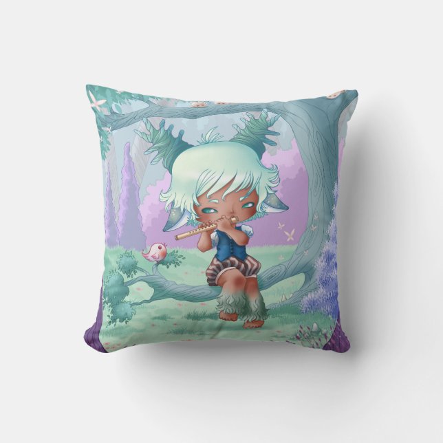 Coussin little boy deer (Recto)